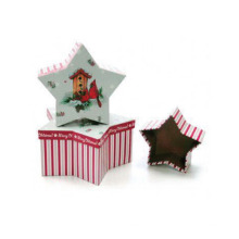 Weihnachts-Tages-Papier-Geschenk-Box mit Lovely Style